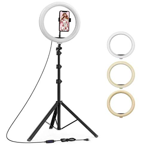 best ring light stand with phone holder, best tripod with ring light