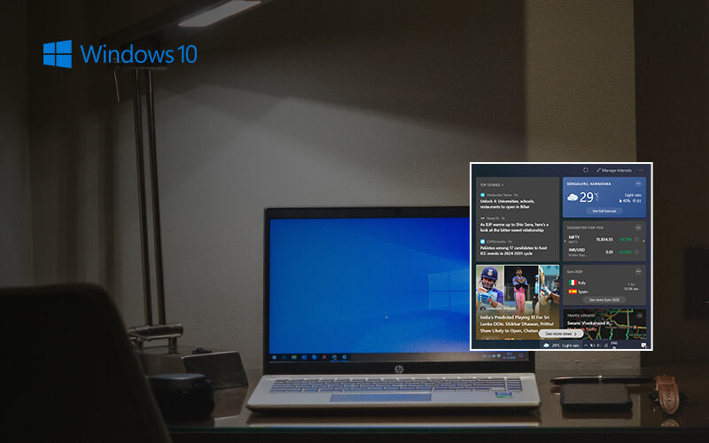 How To Disable News And Interests Widget On Windows 10 Taskbar Hoppingeek