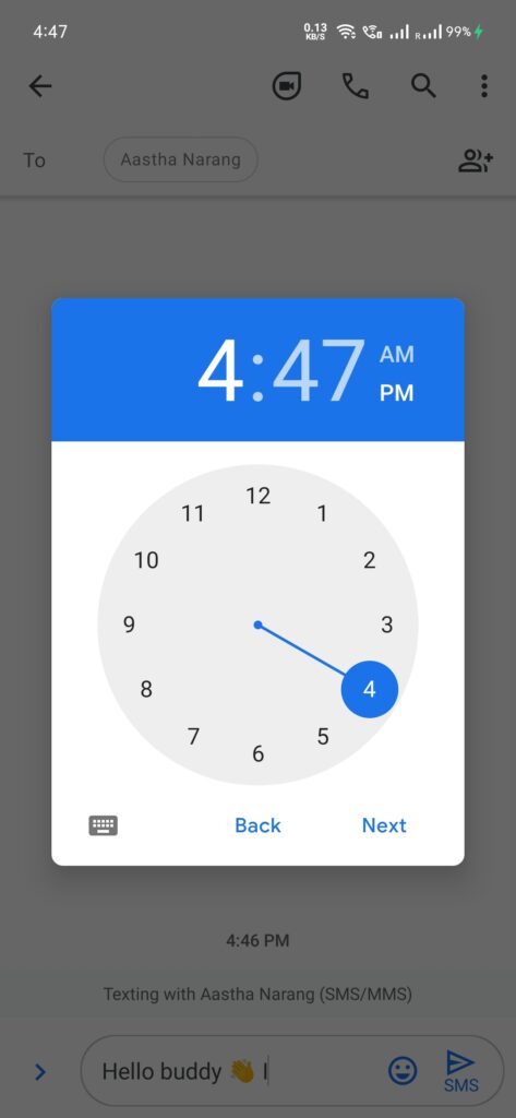 Best Way to Schedule Text Messages on Android 6 Schedule Text Messages on Android, Schedule Text Messages Android, Android Text Message Scheduleing