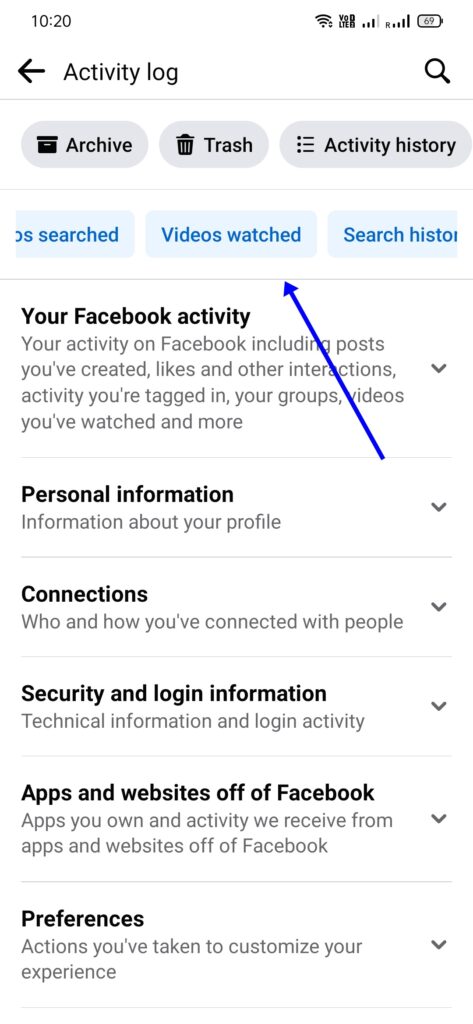 How to Delete Facebook Watch History on Mobile and Desktop 4 How to Delete Facebook Watch History on Mobile and Desktop