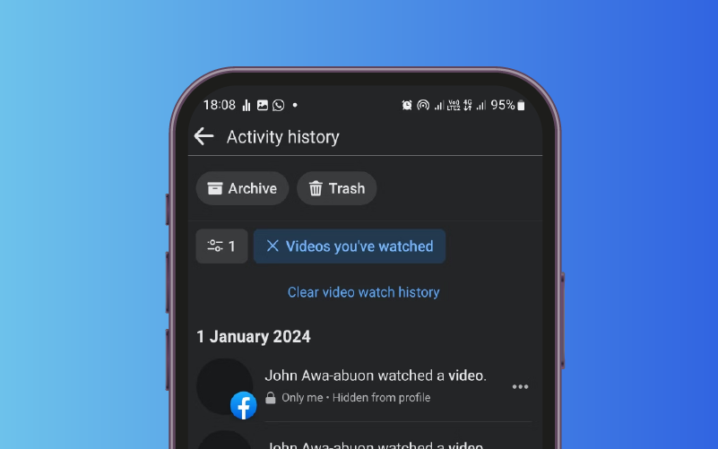 How to Delete Facebook Watch History on Mobile and Desktop